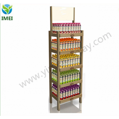 Wood Display for Beer or Beverages YM6-992