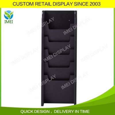 Professional customized commercial wood boutique brochure display racks